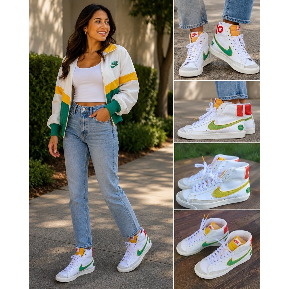 Size 5.5 Y- Nike Blazer '77 Vintage Mid Roswell Rayguns